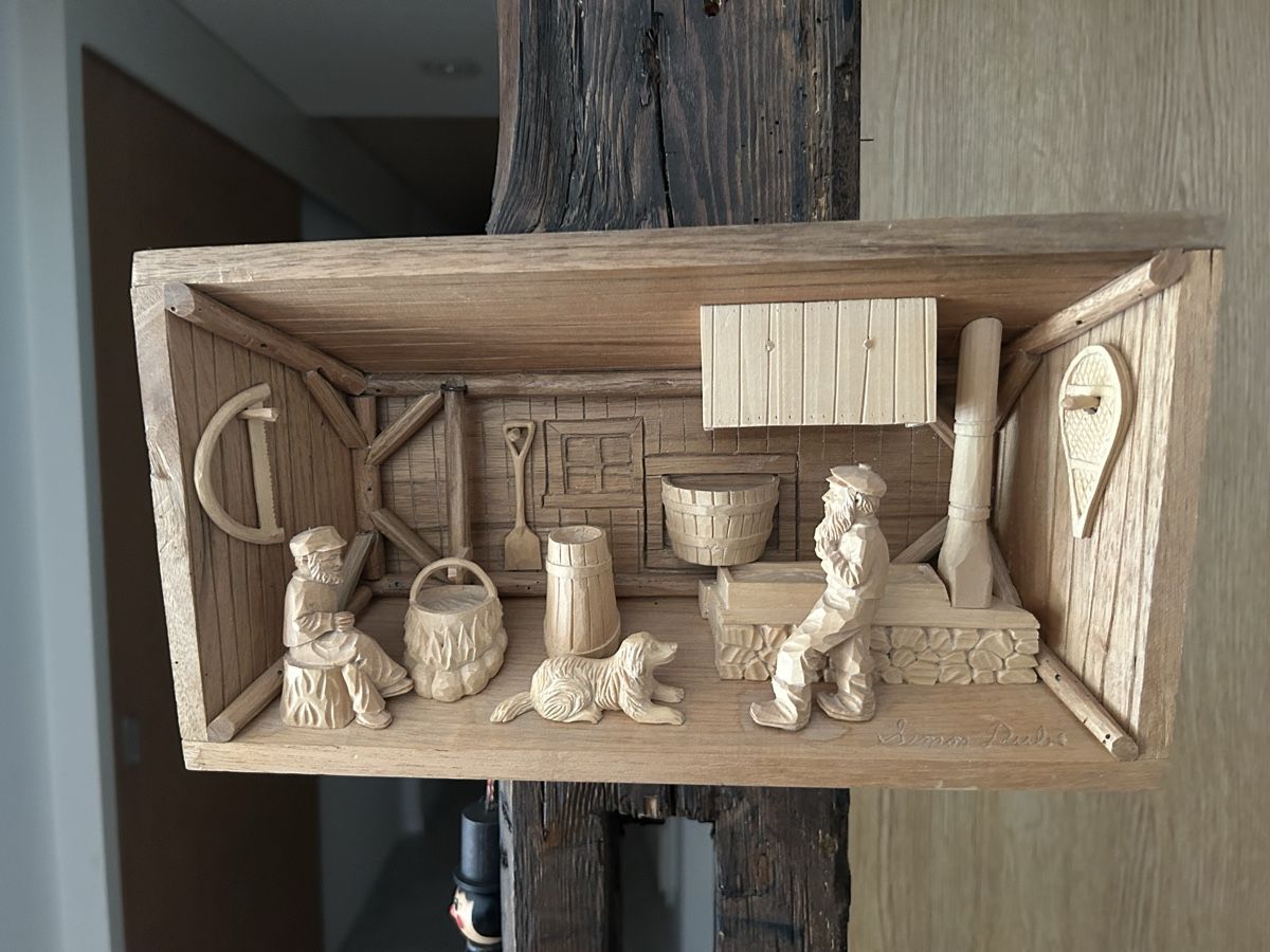 Poster & Bilder: 3D Holzbild geschnitzt  – Gebraucht aus Hochfelden von larson27