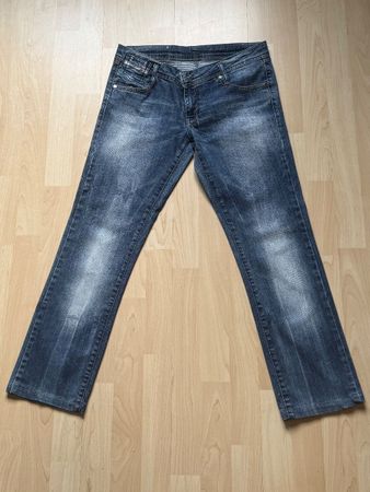 DIESEL Damen Jeans blau Grösse 38 Leichte Gebrauchsspuren