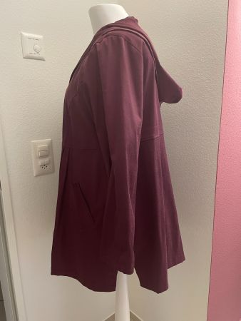 Niederberger Regenjacke mit Kapuze Weinrot