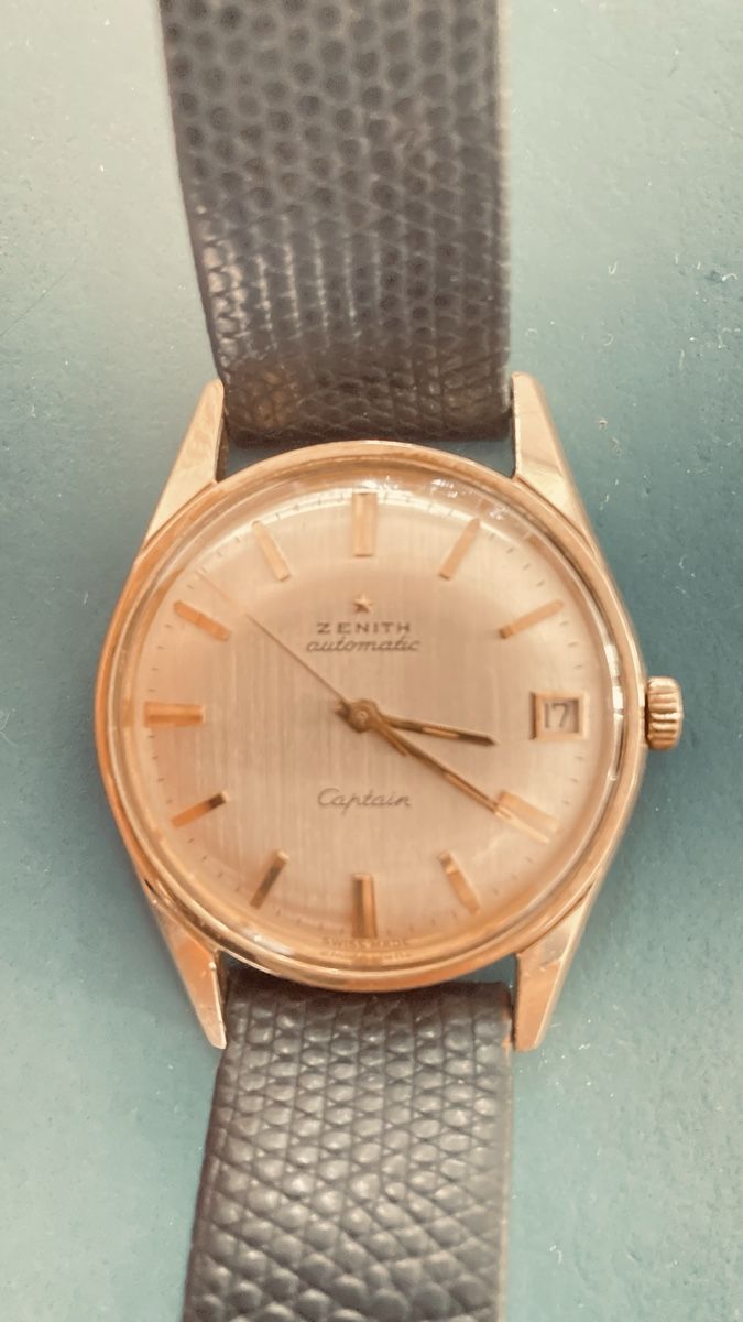 Zenith Uhren: Zenith Automatik Captain – Gebraucht aus Zürich von headsy