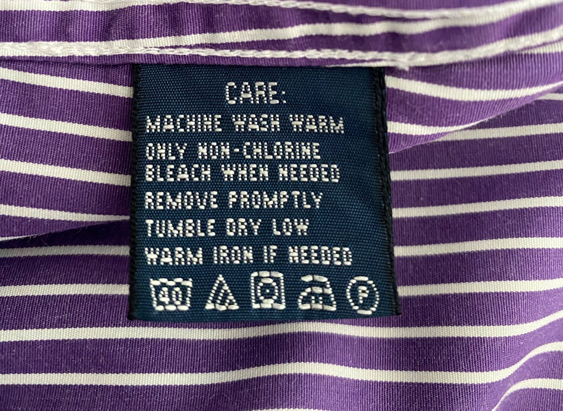 Ralph Lauren Camicette: Ralph Lauren Hemdbluse aus Baumwolle Grösse 8 – Usato da Oberwil BL venduto da Leni-Mischi 4