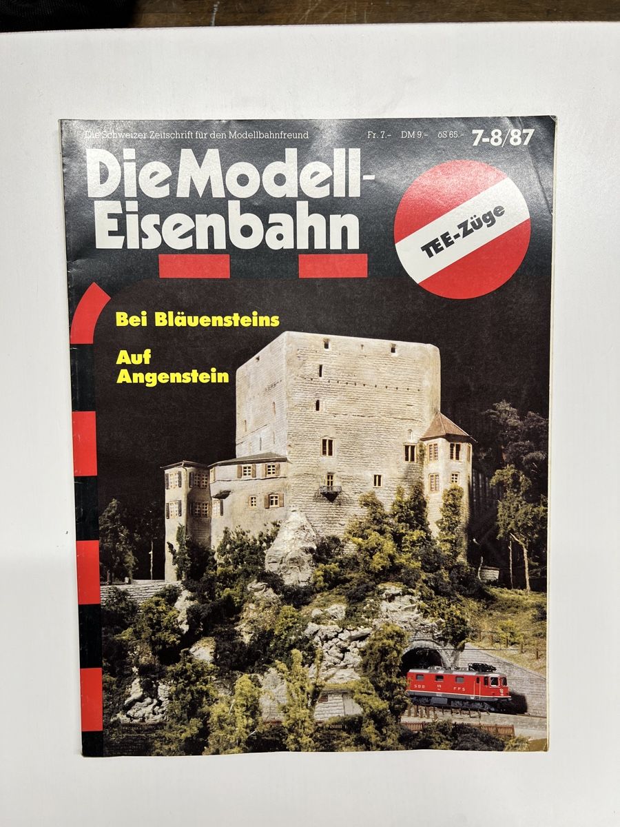 Zeitschriften & Magazine: Modell-Eisenbahn Zeitschrift 7-8/87 TEE-Züge – Gebraucht aus Inwil von Pphilm