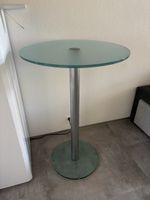 Bartisch aus Glas