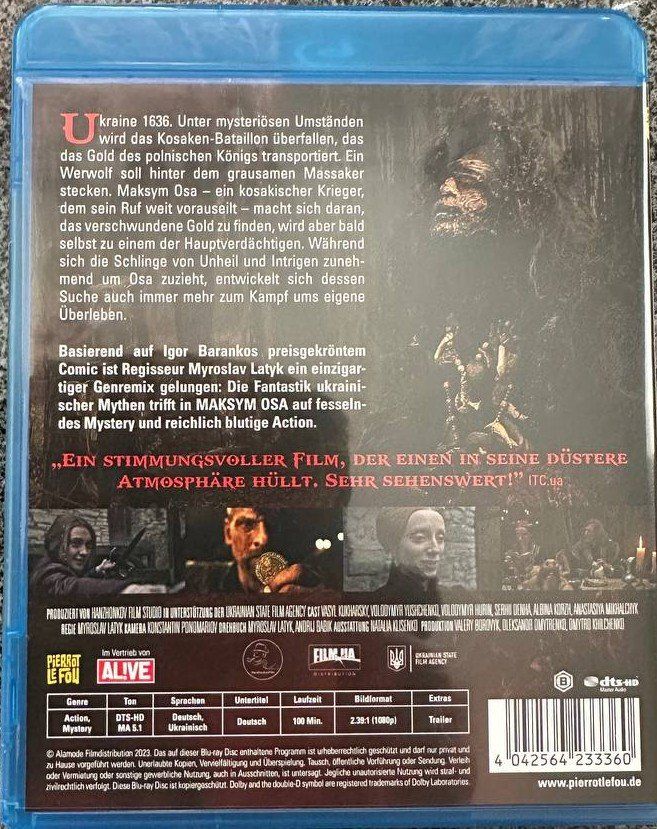 Alle DVDs: Maksym Osa - Das Gold des Werwolfs Blu-ray – Gebraucht aus Beringen von Mantafisch1 1