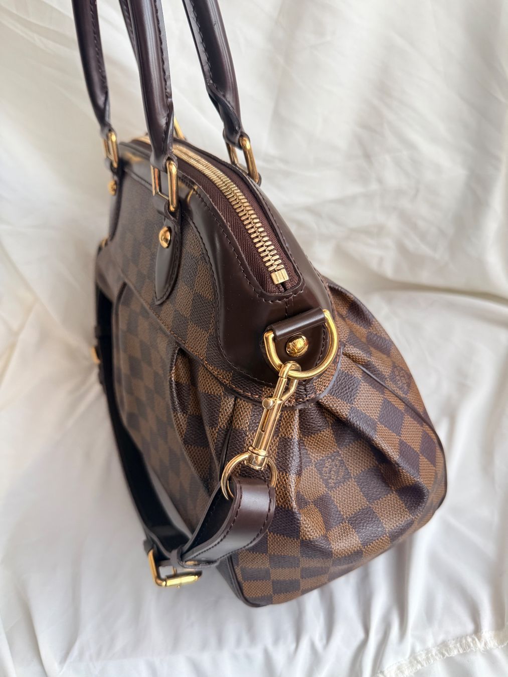 Louis Vuitton Borse da donna: Louis Vuitton Shoulder Bag Trevi Damier – Usato da Geneve venduto da DarlingVintage 4