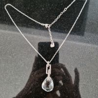 Swarovski Vintage-Halskette mit Kristall-Tropfen, Top!