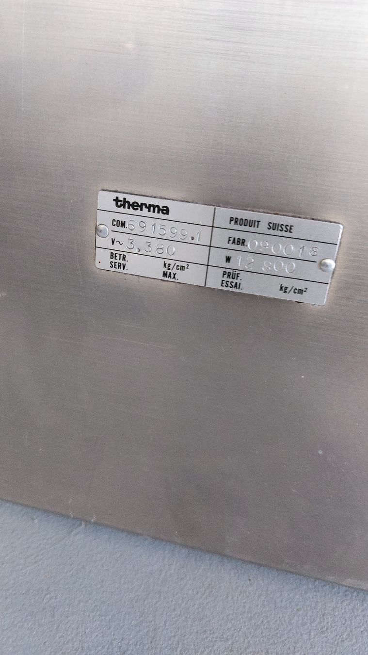 Therma Herde: Therma fourneau professionnel – Gebraucht aus St-Maurice von MEGALOBAJTER 5