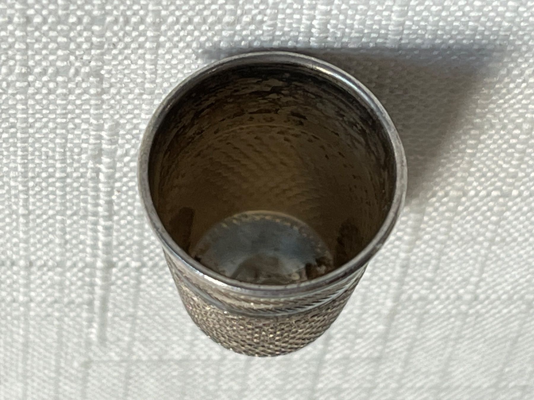 Fingerhüte: Fingerhut 800 Silber – Gebraucht aus St. Peterzell von  2