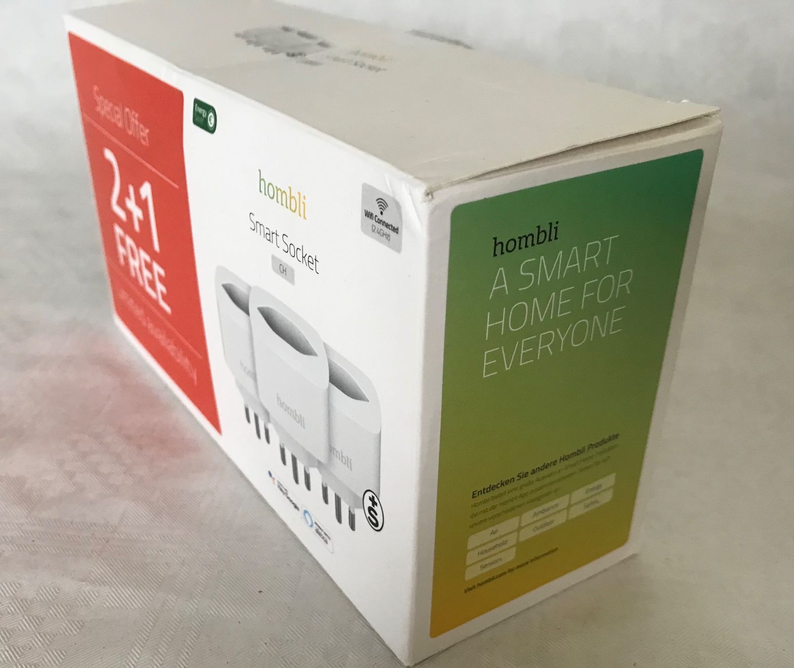 Spine: 3x WLAN-gesteuerte 230V-Steckdose – Nuovo e nell'imballaggio originale da Zürich venduto da Tapehead 1