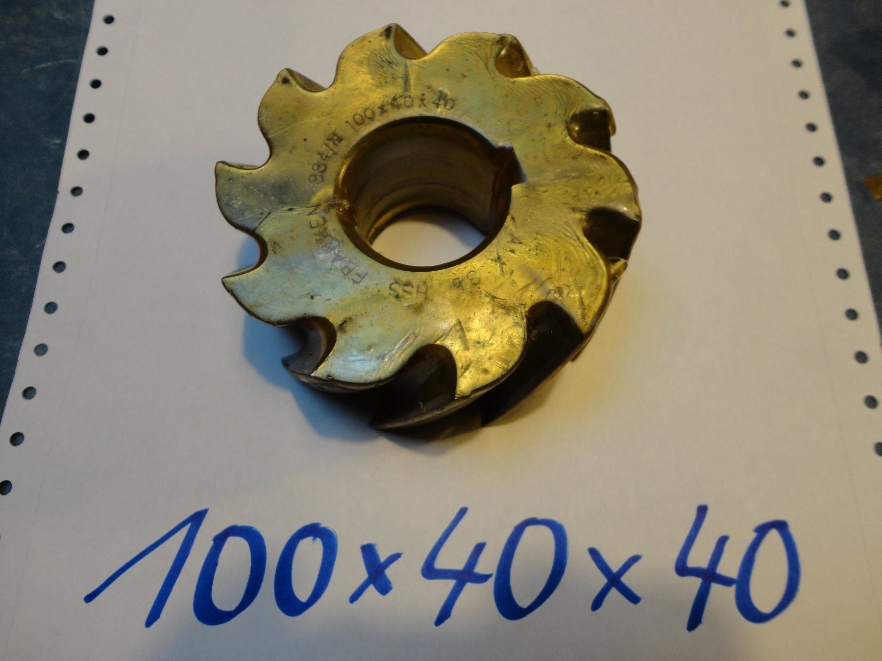 Alle Werkzeuge: HSS Walzenfräser 100 x 40 – Gebraucht aus Zürich von morez