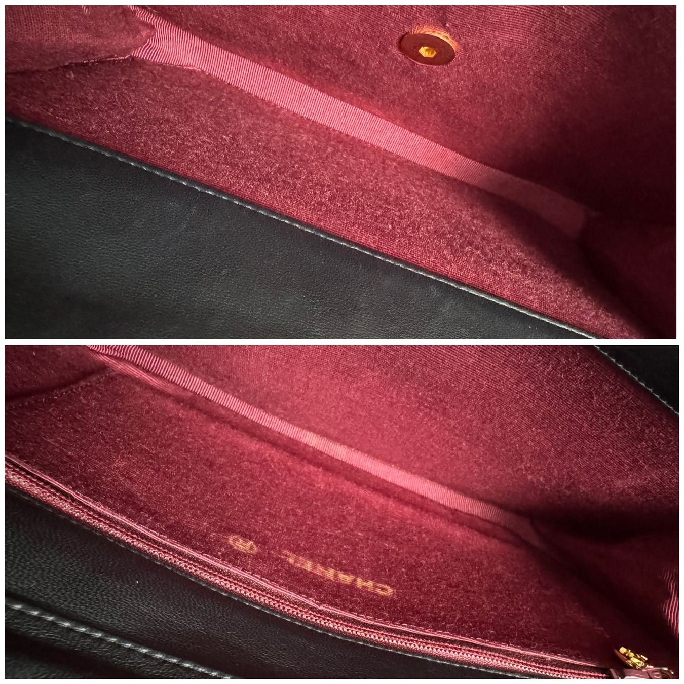 Chanel Borse da donna: CHANEL Lambskin Half Moon Double Flap Tasche – Usato da Kriens venduto da hannaandkiko 9