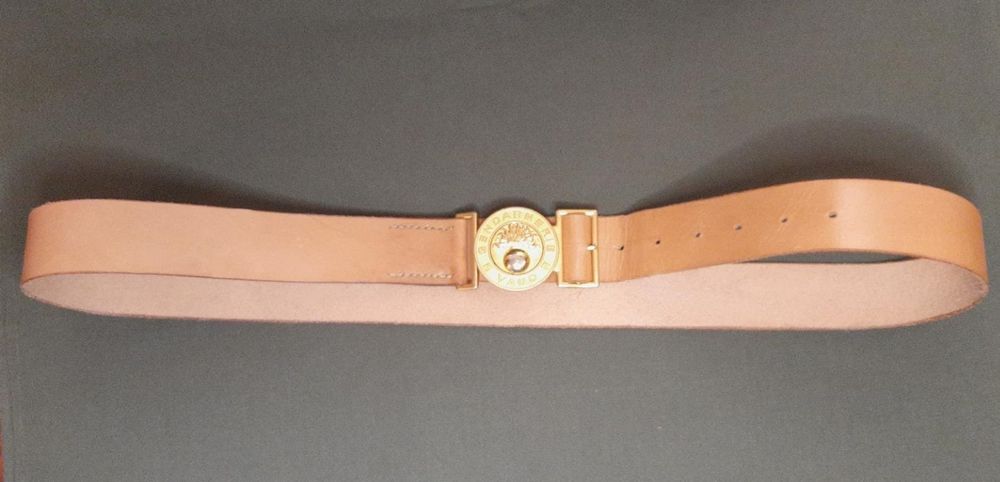 Ceinture En Cuir M&F Girbaud Taille 85 - Magnifique, Jamais Portée, Occasion Comme Neuve