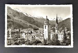 AK St Moritz Echte Photographie
