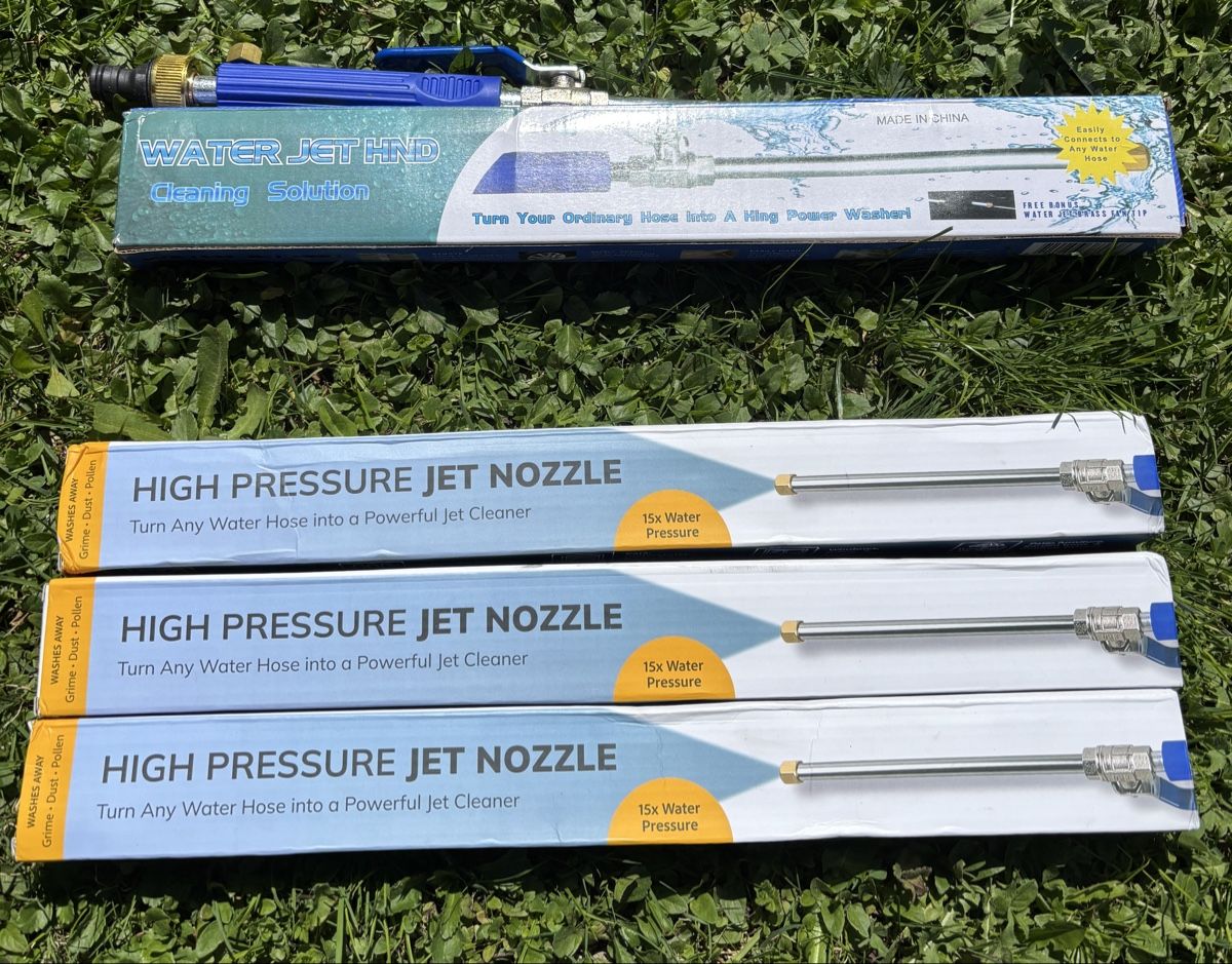 Alle Werkzeuge: HIGH PRESSURE JET NOZZLE – Neu und originalverpackt aus Grund b. Gstaad von siriadka