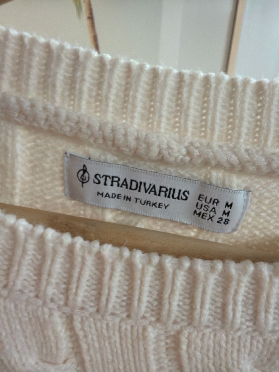 Stradivarius Pullover & Sweatshirts: Pullover kurzarm Stradivarius Creme Gr. M neu – Neu (gemäss Beschreibung) aus Känerkinden von melbaumg 2
