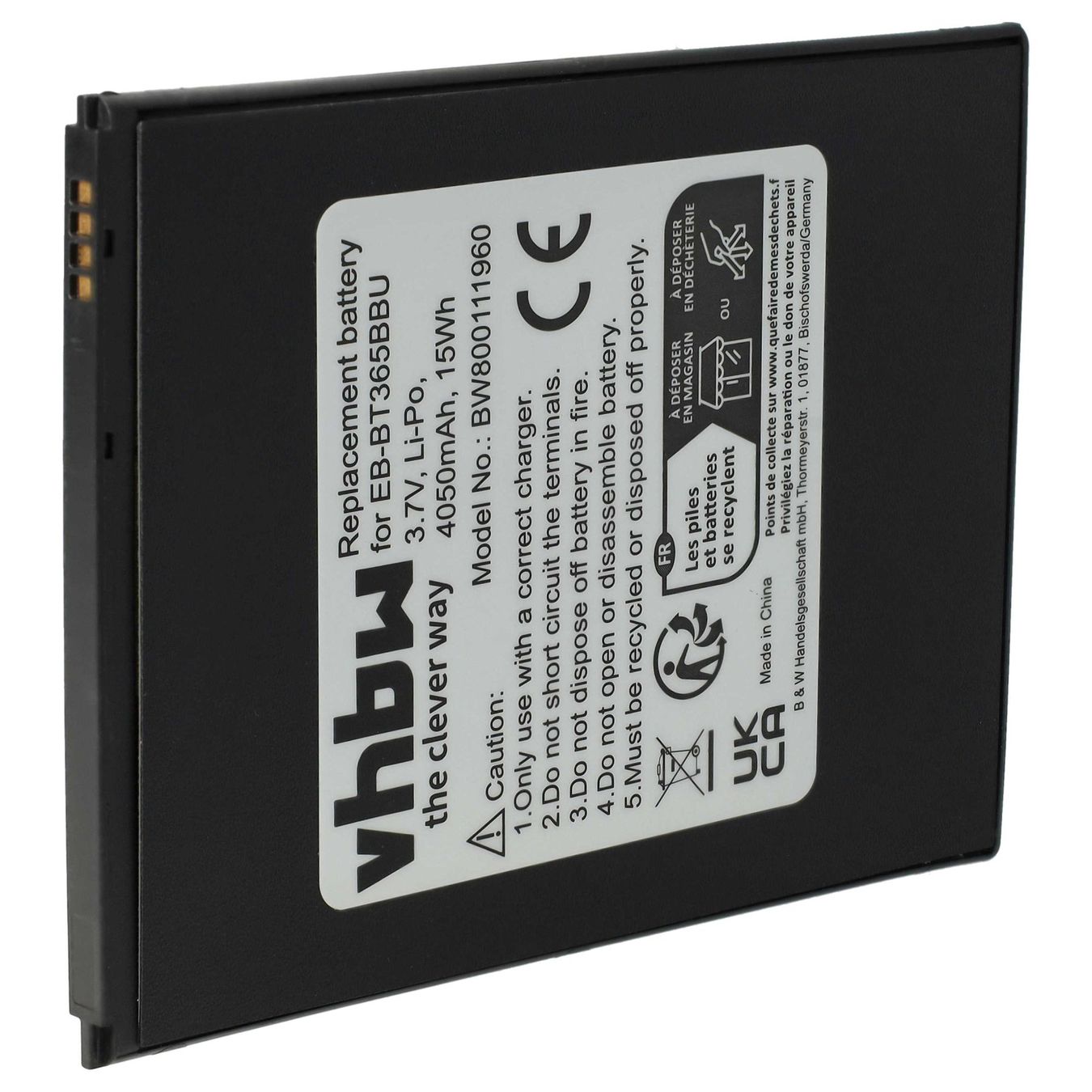 Samsung Batterie: Samsung Galaxy Akku EB-BT365BBE TAB Active 2 – Nuovo e nell'imballaggio originale da Ramsen venduto da ABW-Trading