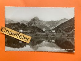 Engelberg. Trübsee mit Hahnen