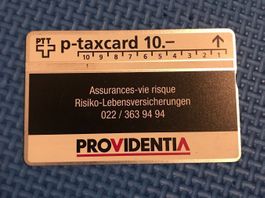 Taxcard 10.- Providentia