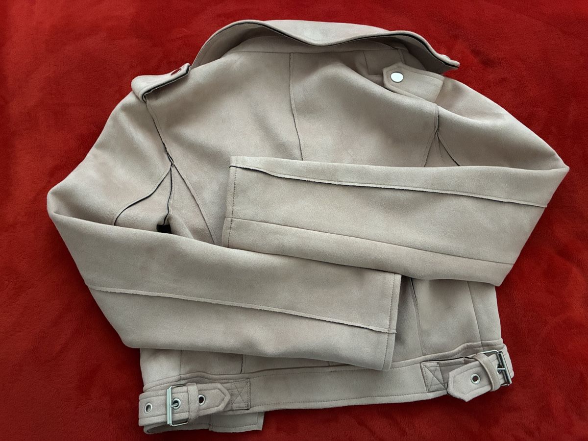C&A Giacche: C&A Bikerjacke aus Kunstwildleder – Nuovo e nell'imballaggio originale da Winterthur venduto da Kiaora0 1