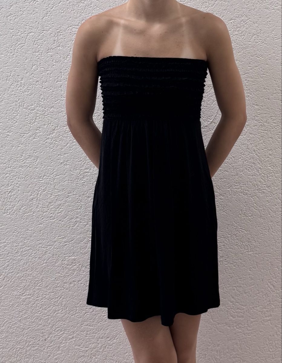 Kleider: Robe bustier noire taille S état neuf – Neu (gemäss Beschreibung) aus Meyrin von cak_5np9