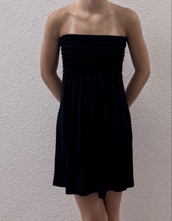 Robe bustier noire taille S état neuf