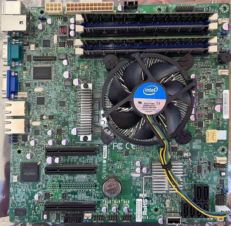 Server: Supermicro X9SCM Server Board, 24GB ECC RAM, Intel XEON CPU – Gebraucht aus Schaffhausen von oliver_wenzel