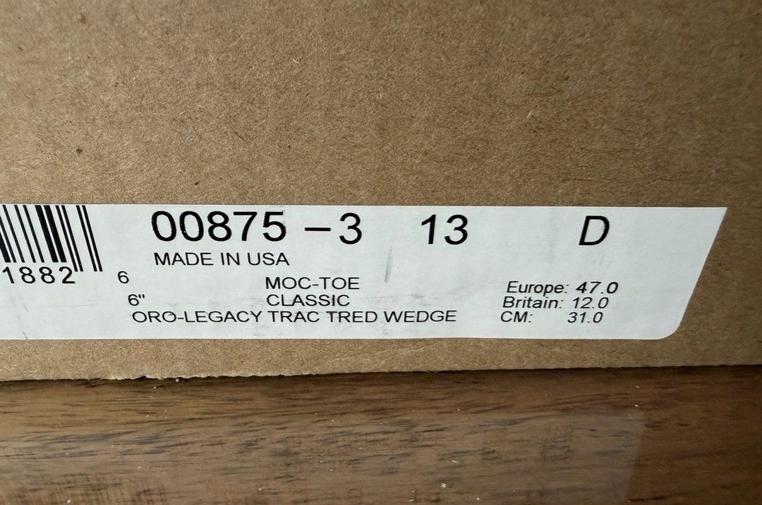 Red Wing Scarpe da uomo: Red Wing Oro-Legacy 13 – Usato da Schenkon venduto da magier54 4