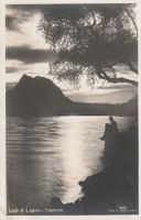 AK Lugano Lago gel. 2.2.1925