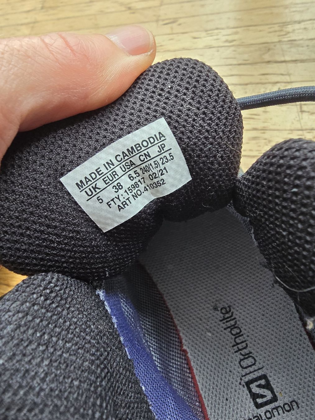 Salomon Scarpe da uomo: Salomon Wanderschuhe Gr.38 (eher 37.5) – Usato da Dübendorf venduto da jep76 2