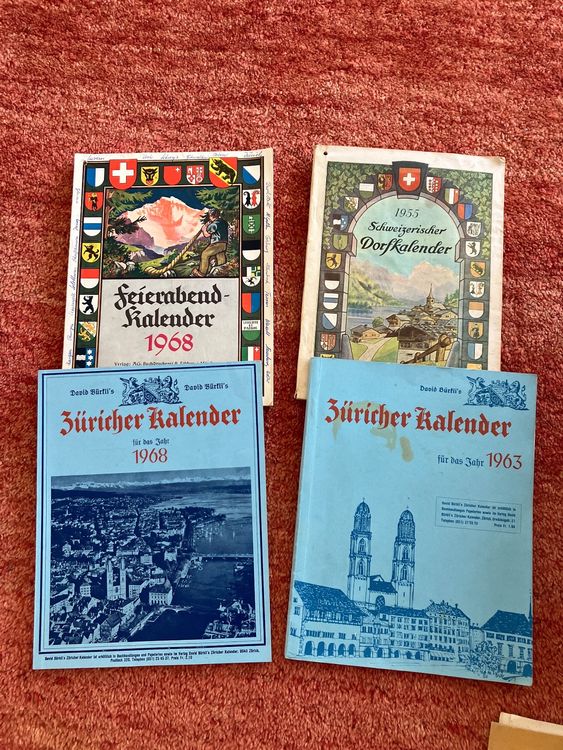 Alte Kalender  Kaufen auf Ricardo