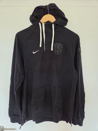 Nike ATHDPT Hoodie M schwarz 100% Baumwolle 402571-010