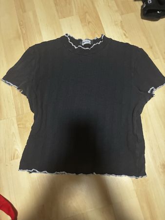 Basic Top Schwarz Gr. S