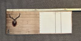 Wochenplan, Schreibtischunterlage aus Papier - Schreibgefühl