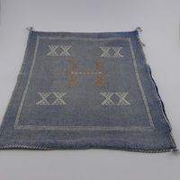 Sabra Kissenbezug aus Kaktus-Seide, Vintage -Look