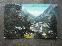 Ansichtskarte Pontresina Schlosshotel Enderlin 1911 ung.