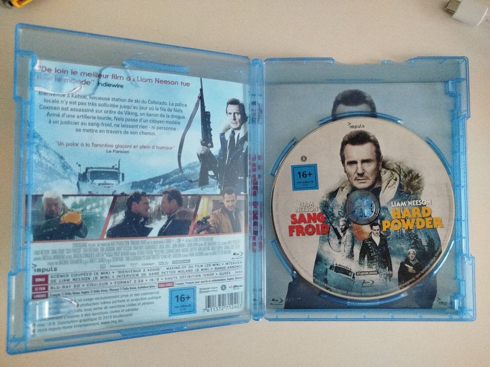 DVD Hard Powder mit Liam Neeson Blu-ray (Gebraucht) in Zürich für CHF 2 ...