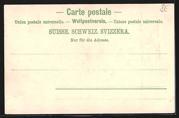 Cartoline postali: Brünig, Haslethal mit Brienzersee von d – Usato da Berlin venduto da bartko-reher 1