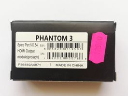 DJI Phantom 3 HDMI Output Modul (pro/adv)