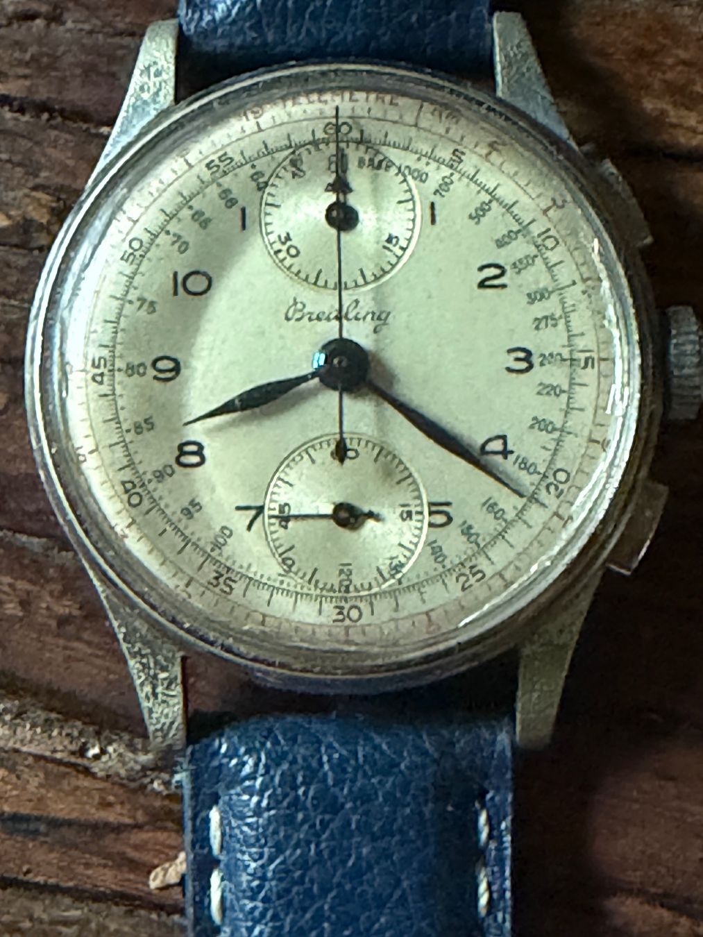 Breitling Orologi: Breitling Chronographe Vintage, 1945-50 – Usato da Genève venduto da Sunny-lilly 1