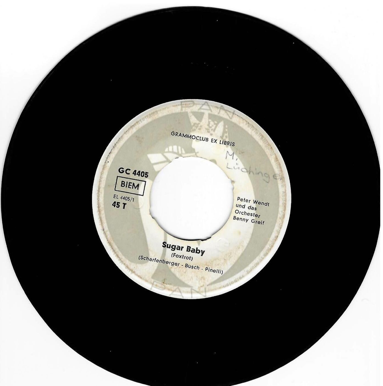Dischi in vinile: Peter Wendt - Sugar Baby – Usato da Goldach venduto da Pw1427