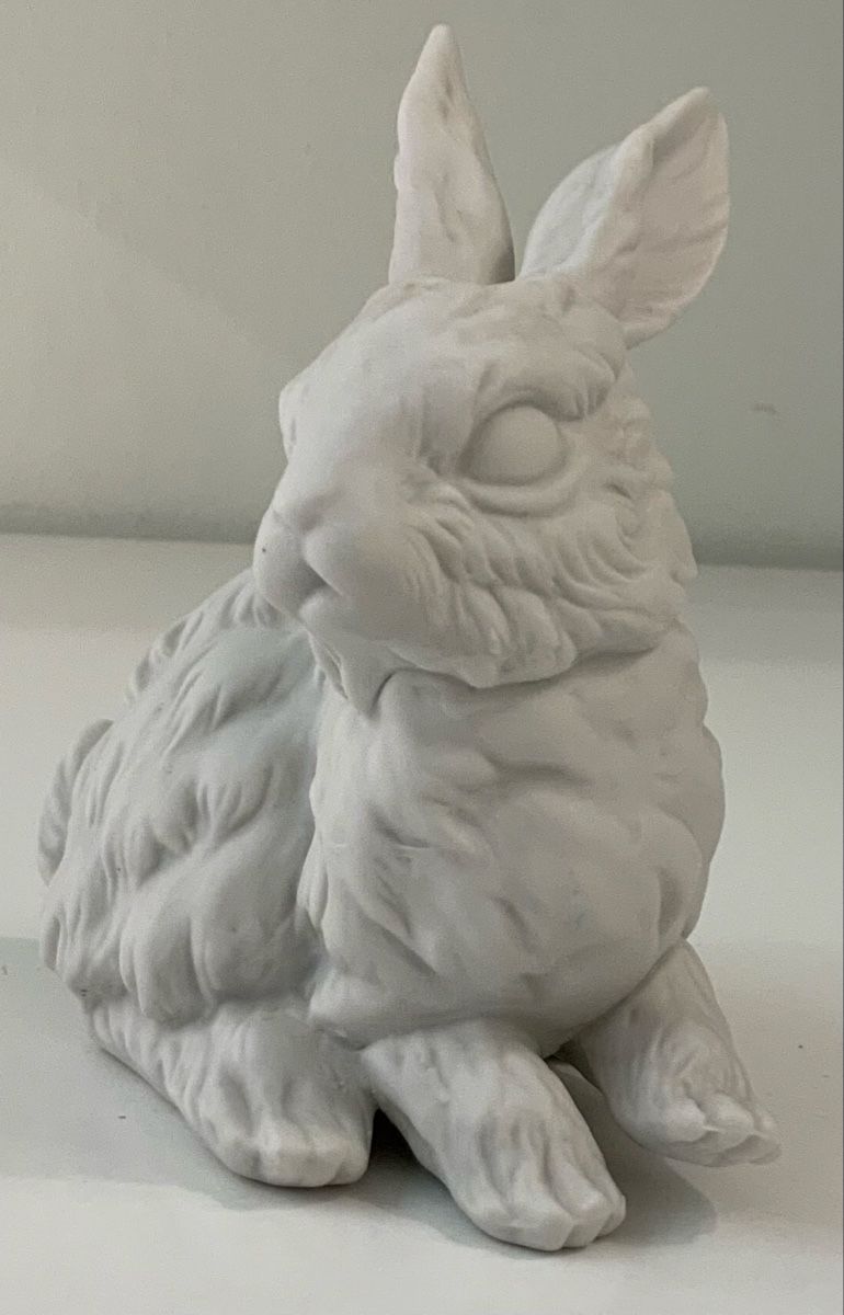 Statuette: Lapin blanc en porcelaine – Usato da rolle venduto da Tontonjulot