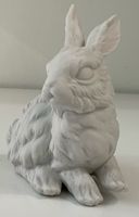 Lapin blanc en porcelaine