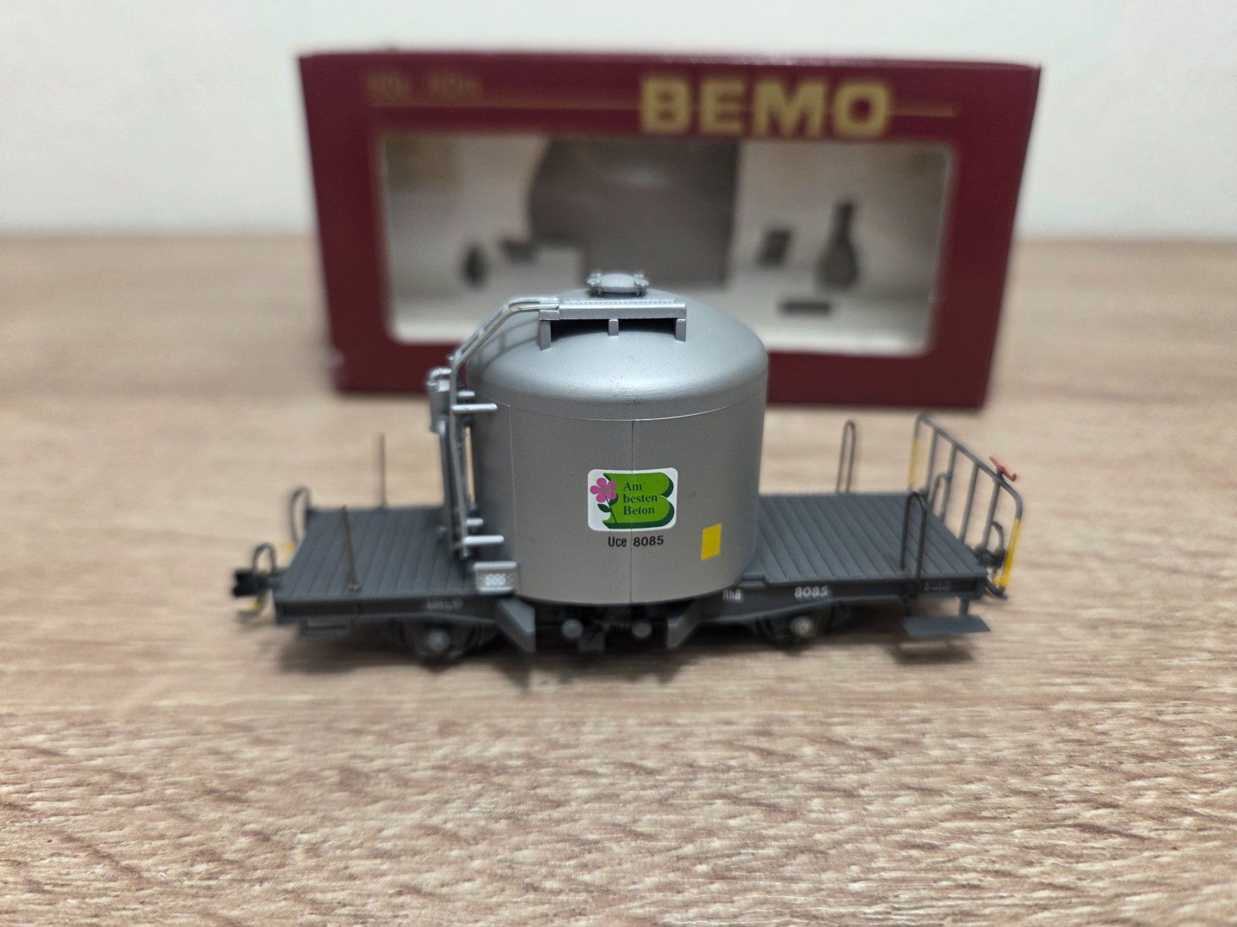 Bemo Trains électriques: Bemo 2260.115 Zementtransportwagen RhB H0m – D'occasion à St-Aubin-Sauges par Lo_Go