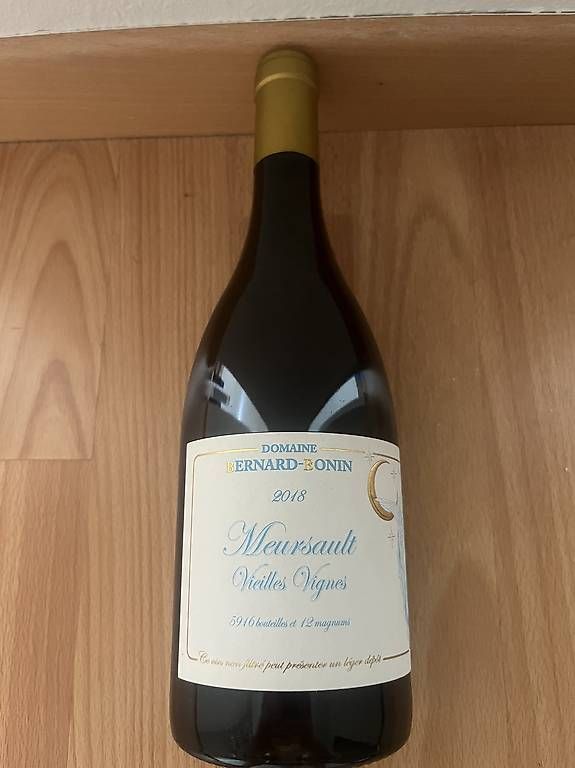 Vino: Bernard Bonin Meursault 2018 – Usato da Zürich venduto da dav_m9zc