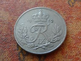 DANEMARK  10  Ore  1952
