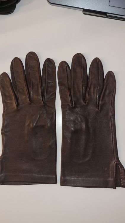 Gants & mitaines : Vintage Lederhandschuhe, braun, Gr. 7 – D'occasion à Basel par abalou98_secondhand