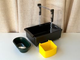 Lot accessoires pour cages perruches oiseaux