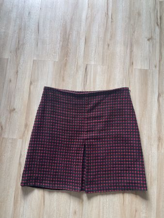 Jupe courte Phase Eight motif carreaux 18 ou 42/44 lisez svp