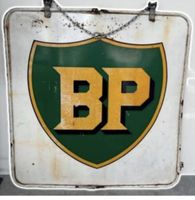 BP XXL Emailleschild Tankstellenschild 