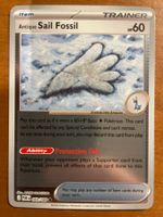 Pokemon Antique Sail Fossil Reverse (Versand gratis)